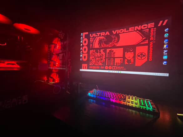 Red-Themed PC Build